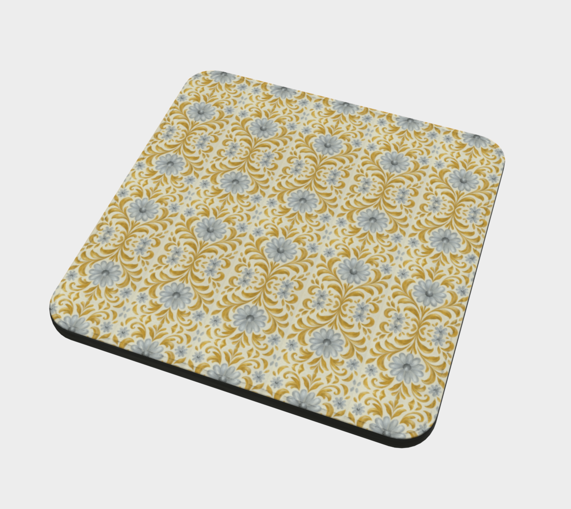Gilded Garden Coaster Set