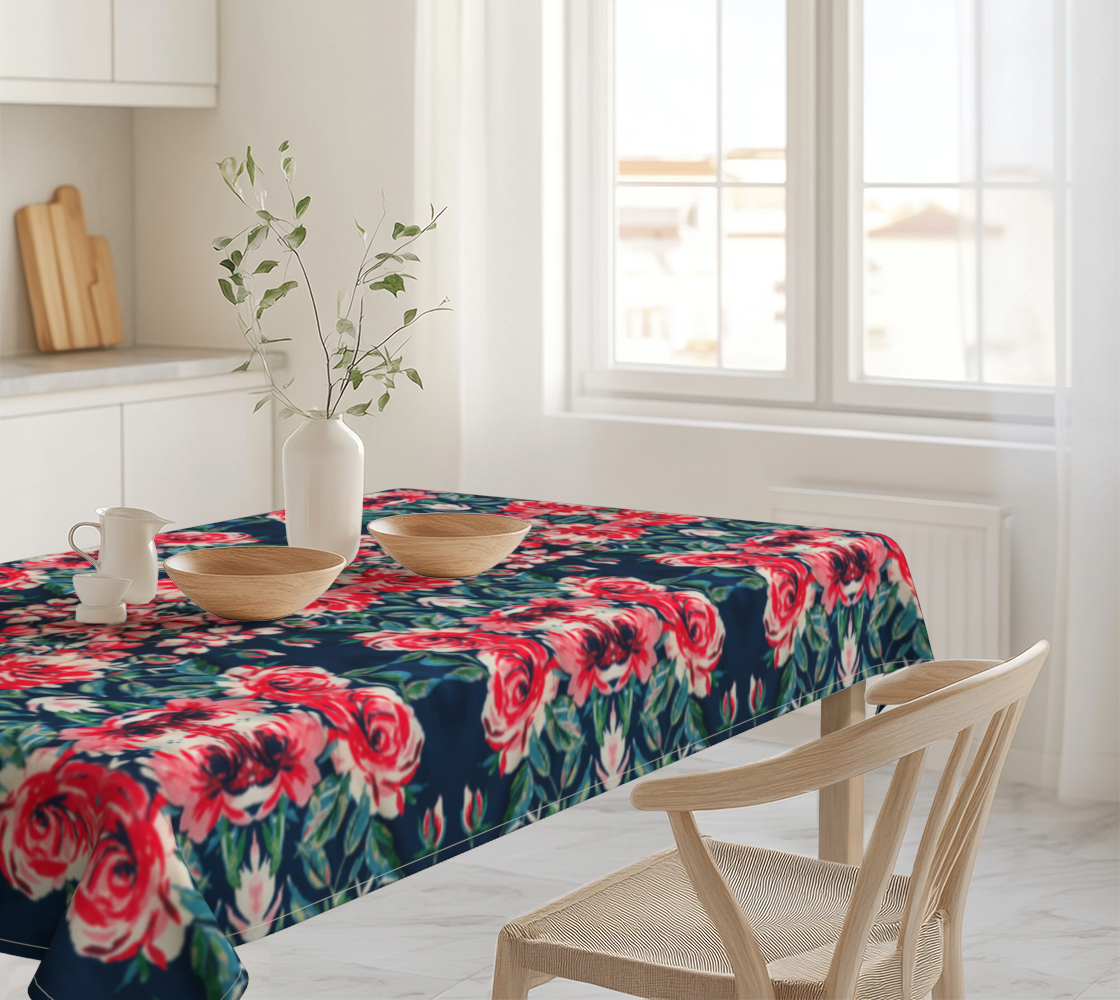 Harbor Rose 60 x 90 Tablecloth