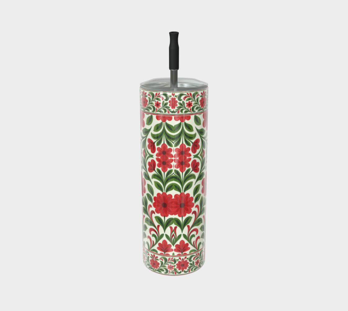 French Country Noel tumbler