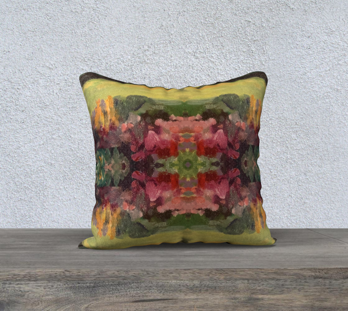 Giverny Gardens 18 x 18 Pillow Cover