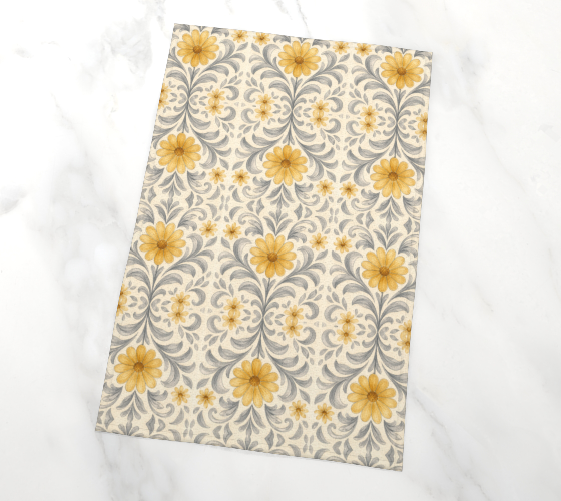 Silver Garden Glass Breaking Towel