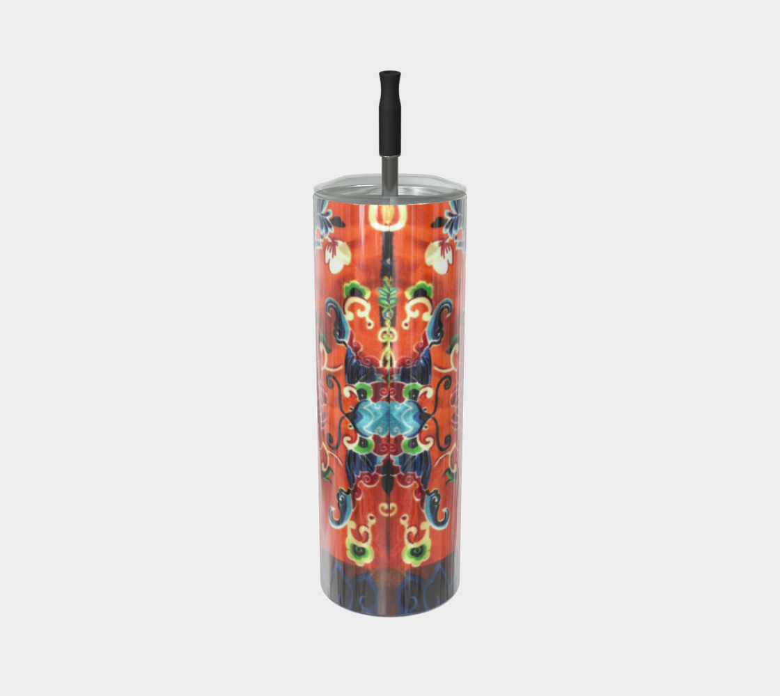 Jade and Flame Water Bottle