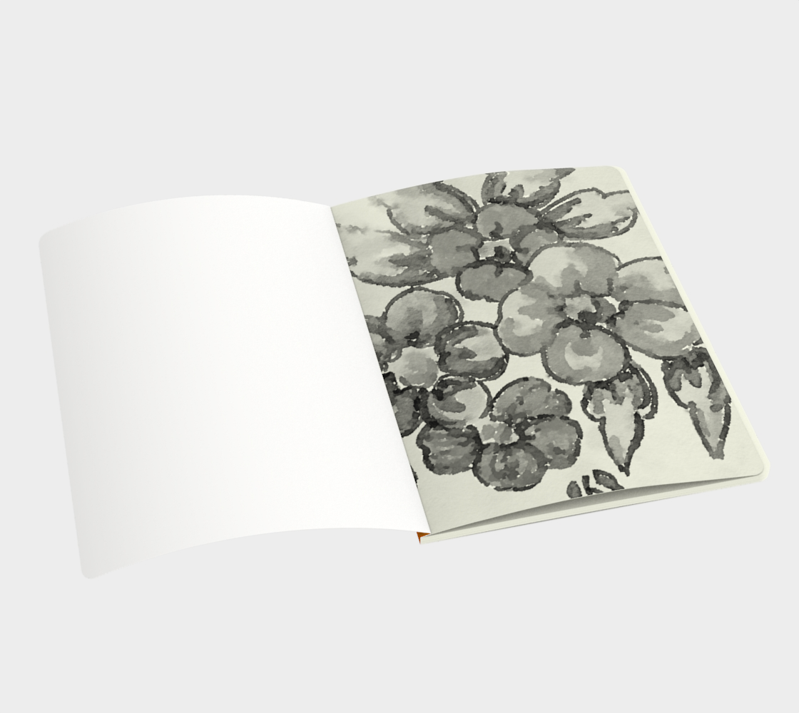 Positano Flowers Notebook