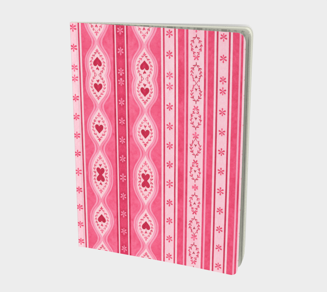 Sweetheart Folk Stripe Notebook