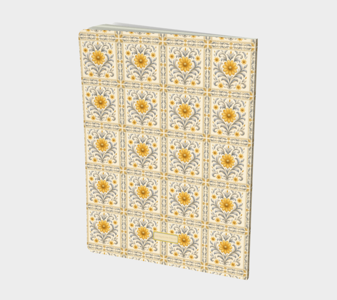 Silver Garden Quilt Notebook