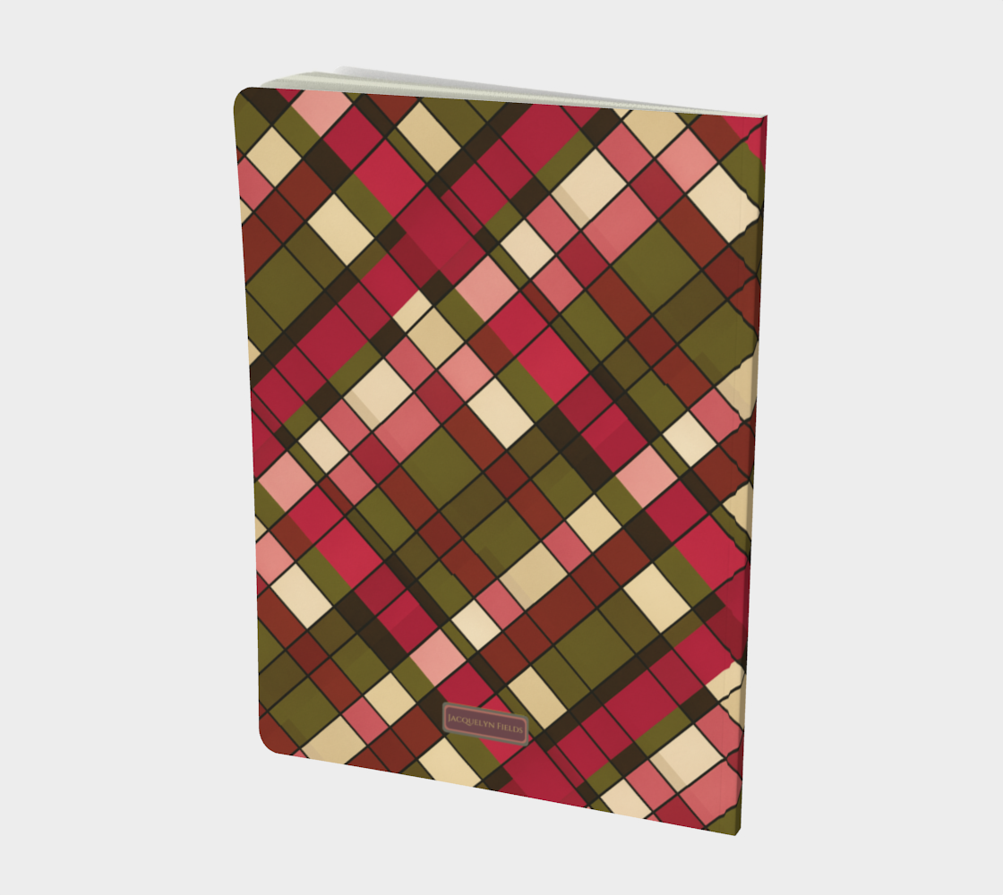 Plaid Harvest Notebook