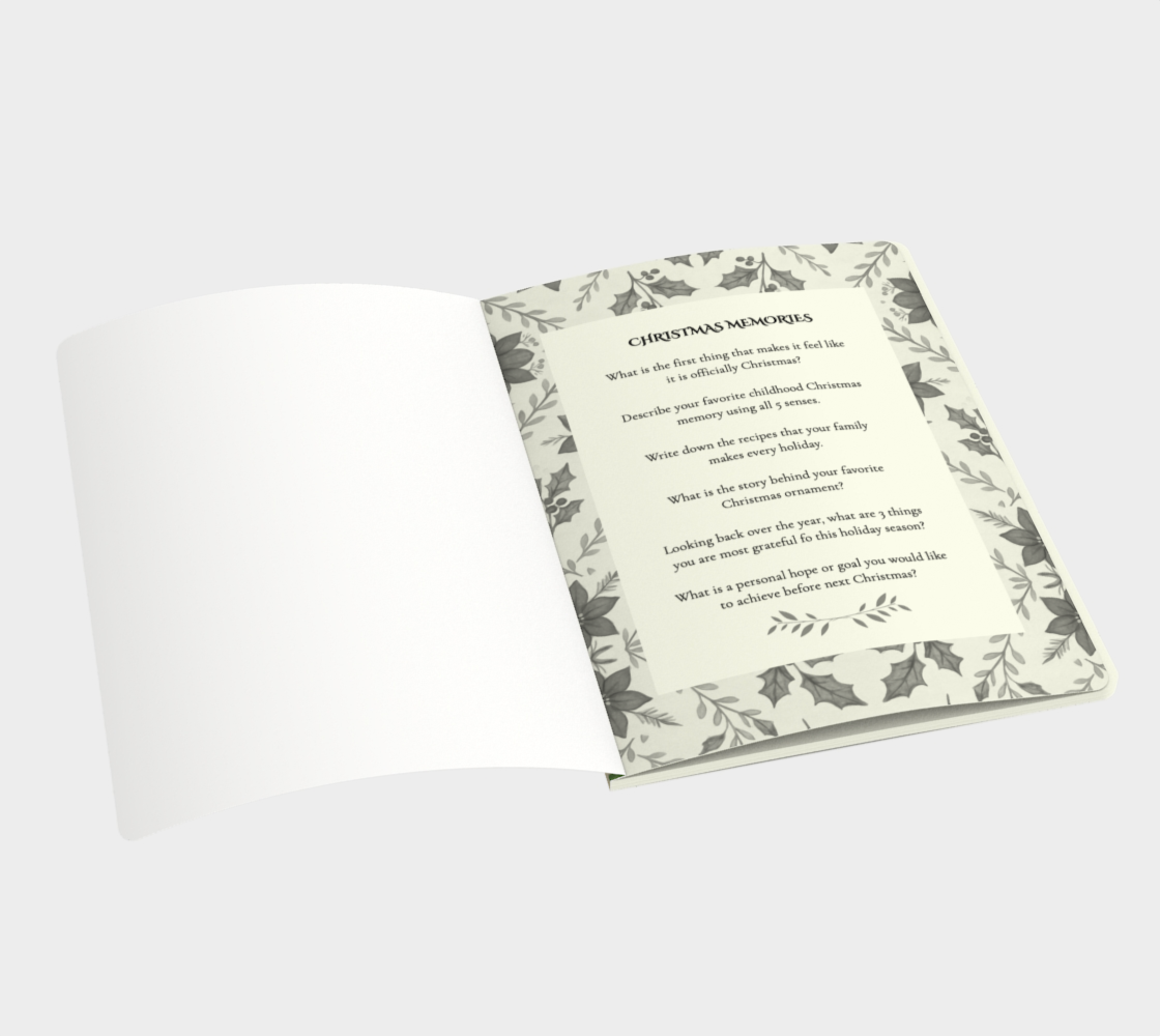 Yuletide Bloom Christmas Journal