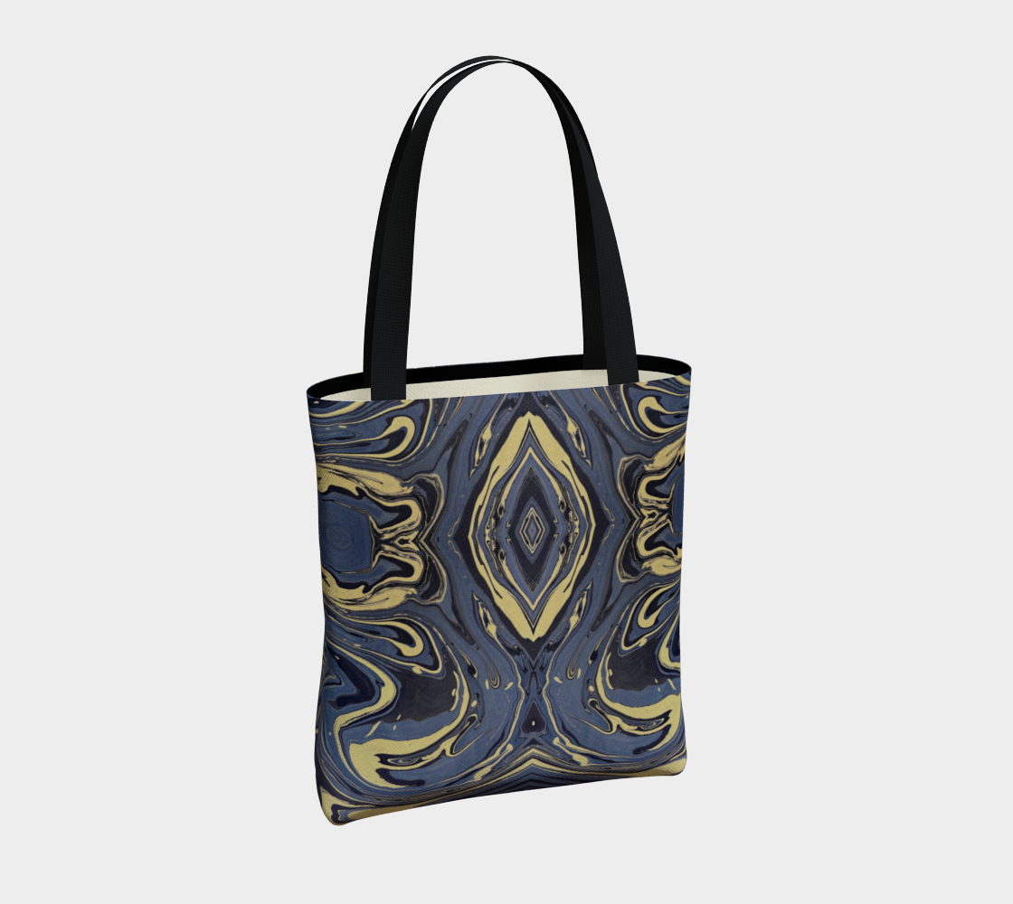Mendocino Blues Diamond Urban Tote Bag