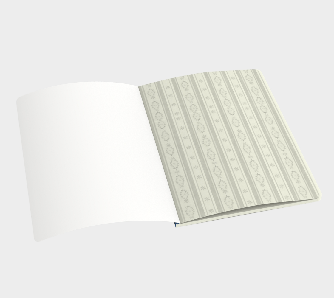 Blue Manor Bloom Notebook