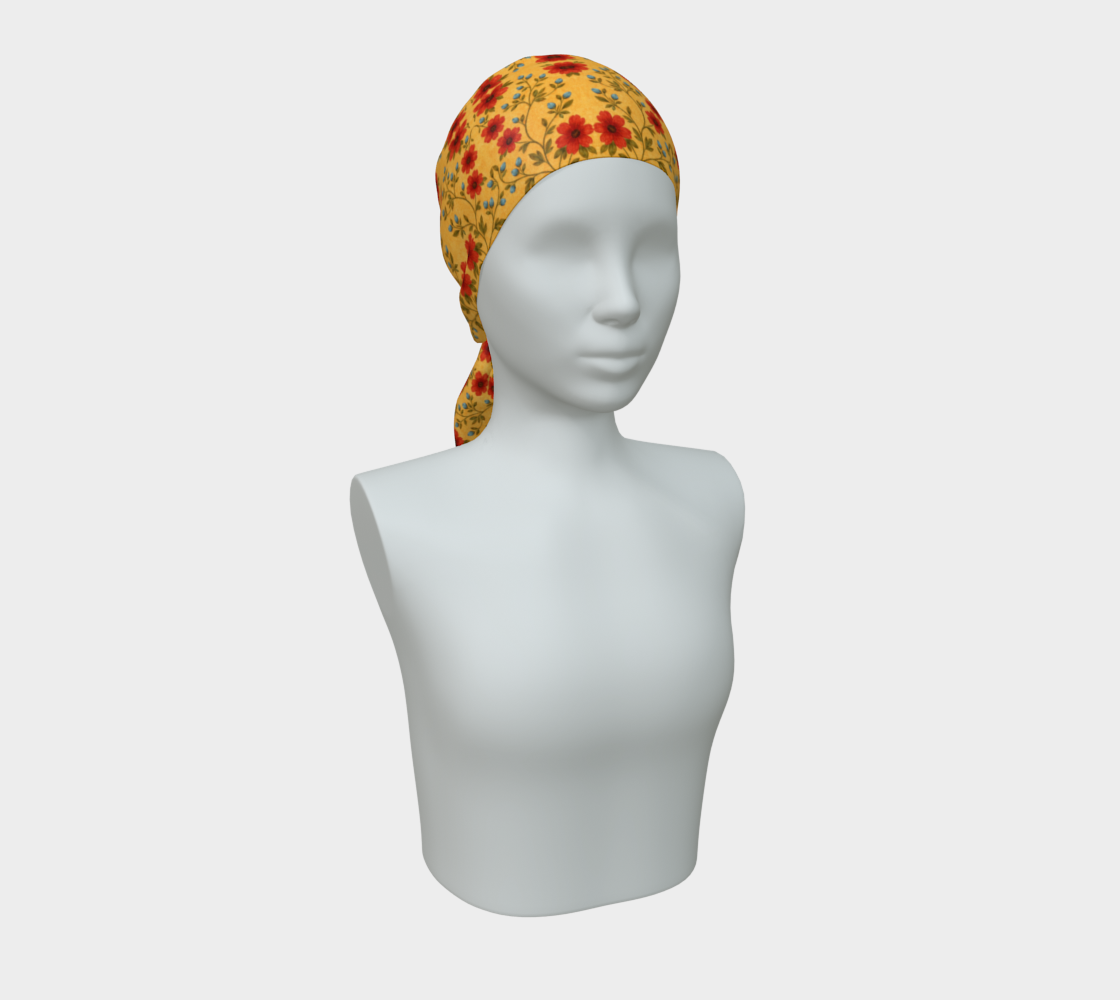 Golden Meadow 16 x 72 long scarf