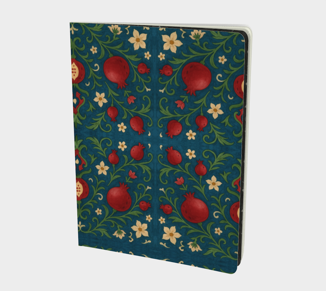 Winter Pomegranates Notebook