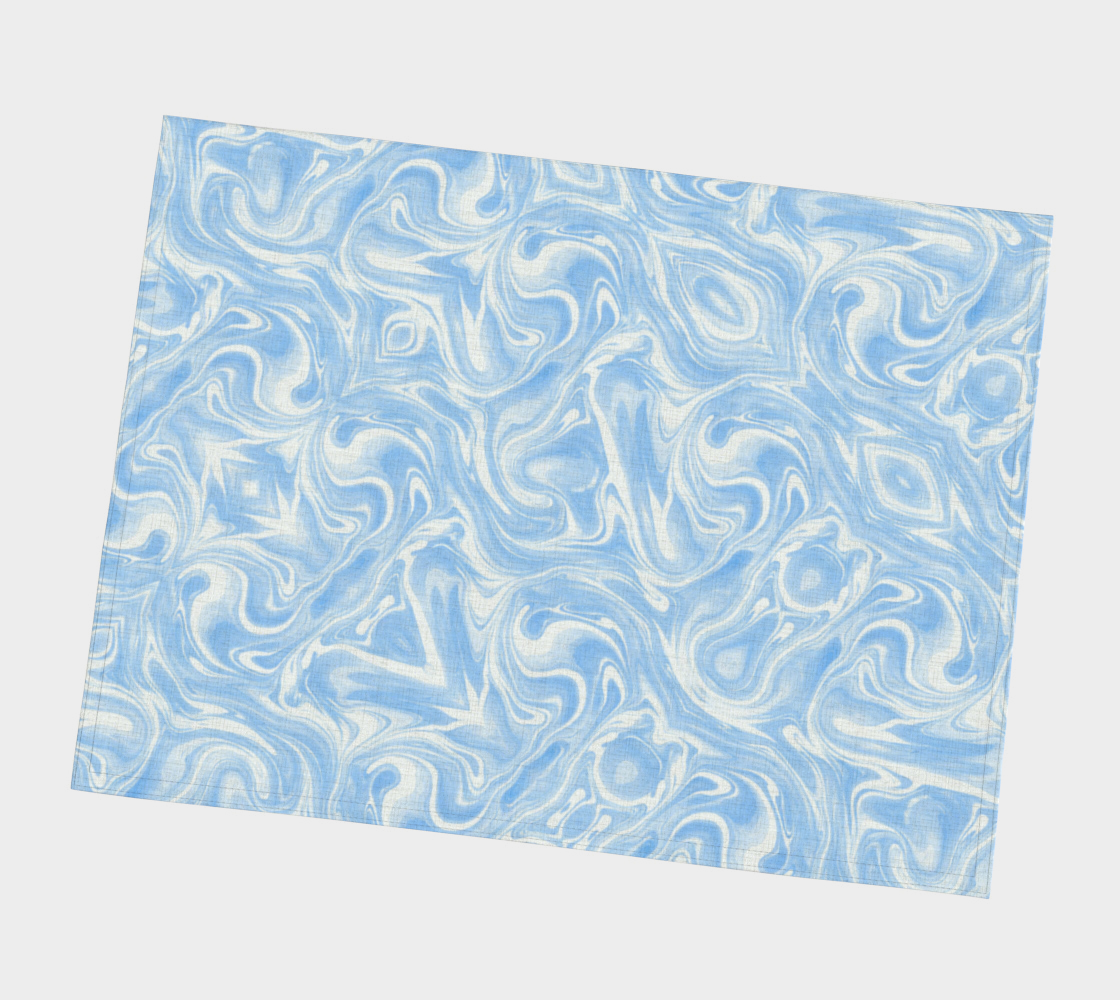 Blue Sky Swirl Placemats