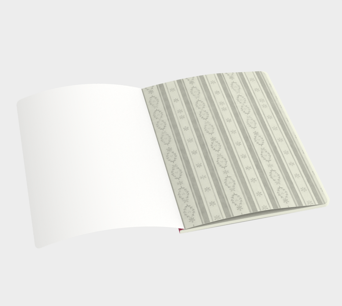 sweetheart folk stripe #1 notebook