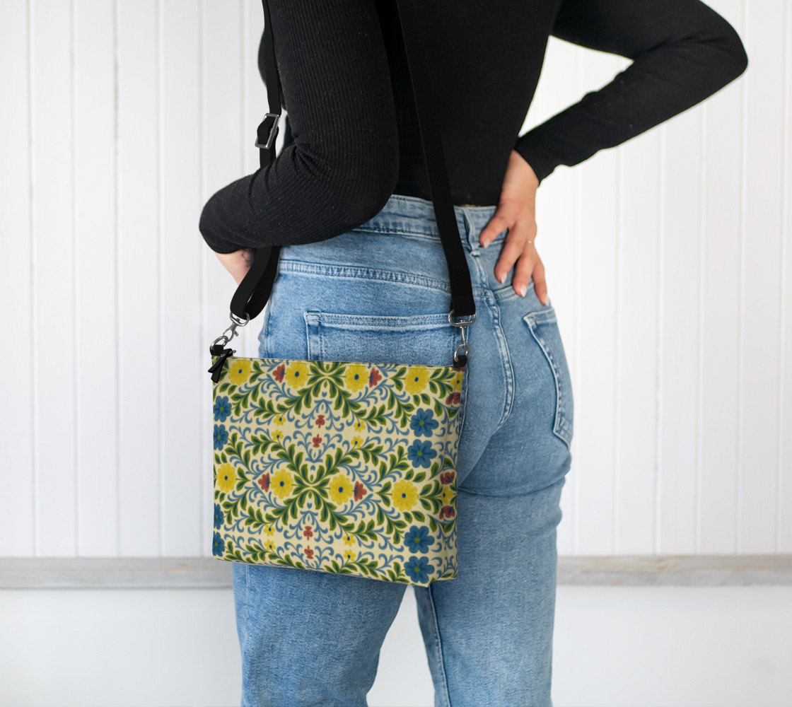 Jardin Provencale Goldenrod Crossbody