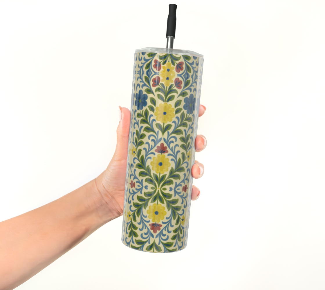 Jardin Provencale Goldenrod Waterbottle