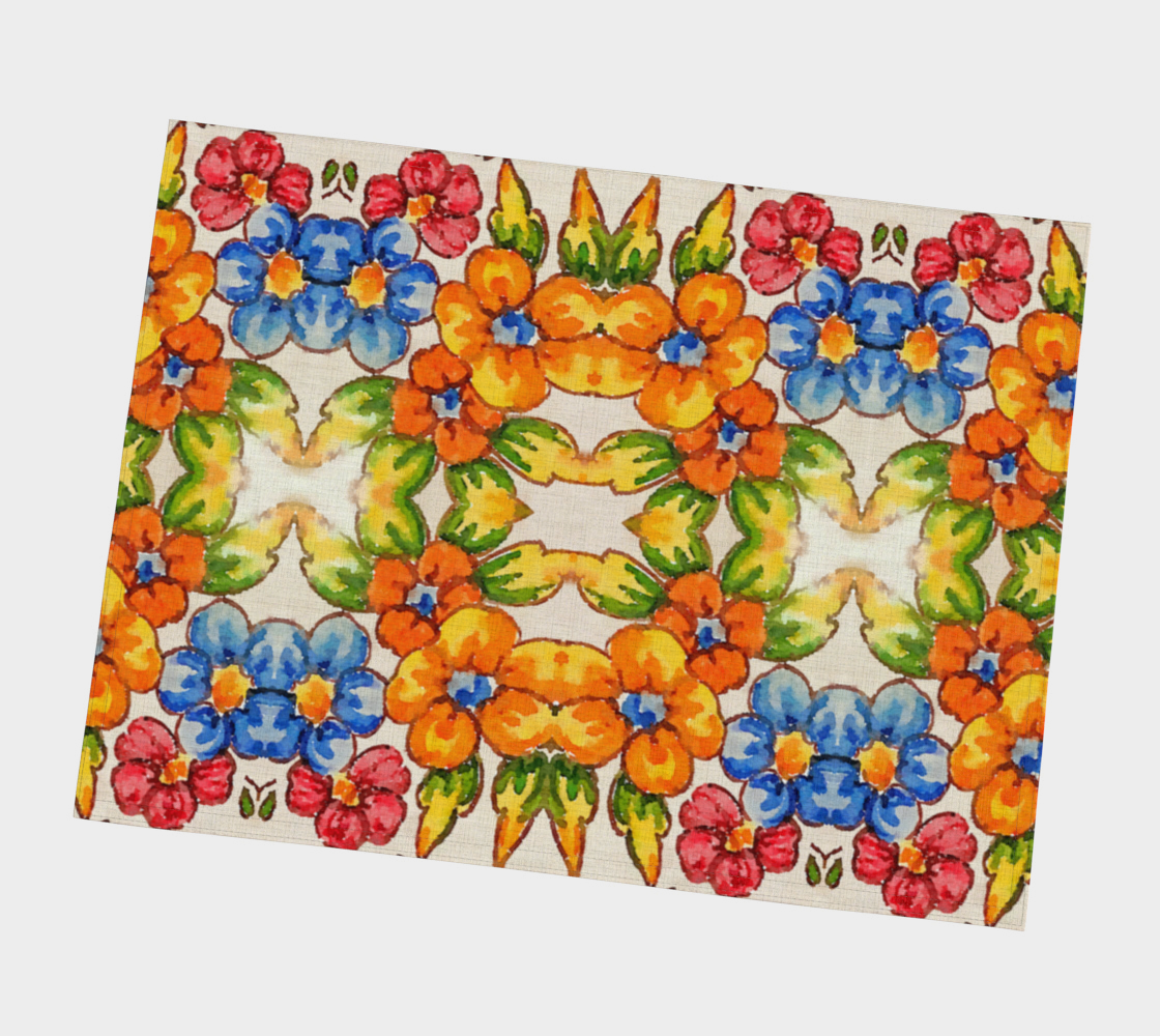 Seaside Blooms Placemats