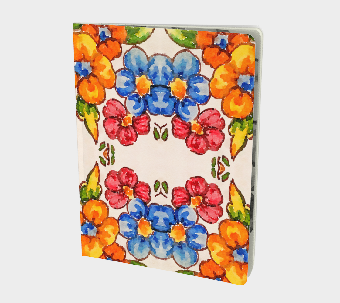 Positano Flowers Notebook
