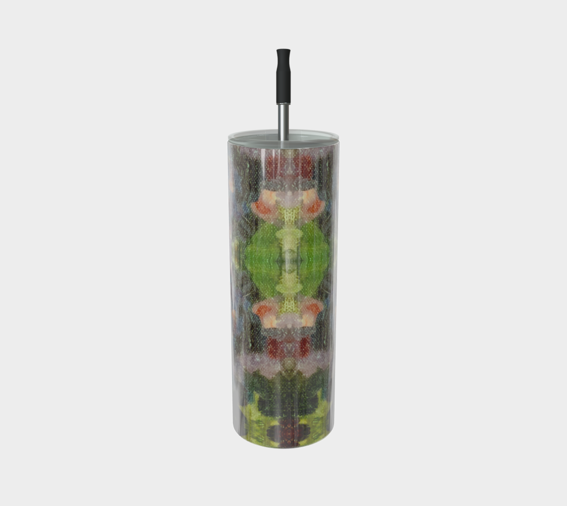Lilac Waterlilies Water Bottle