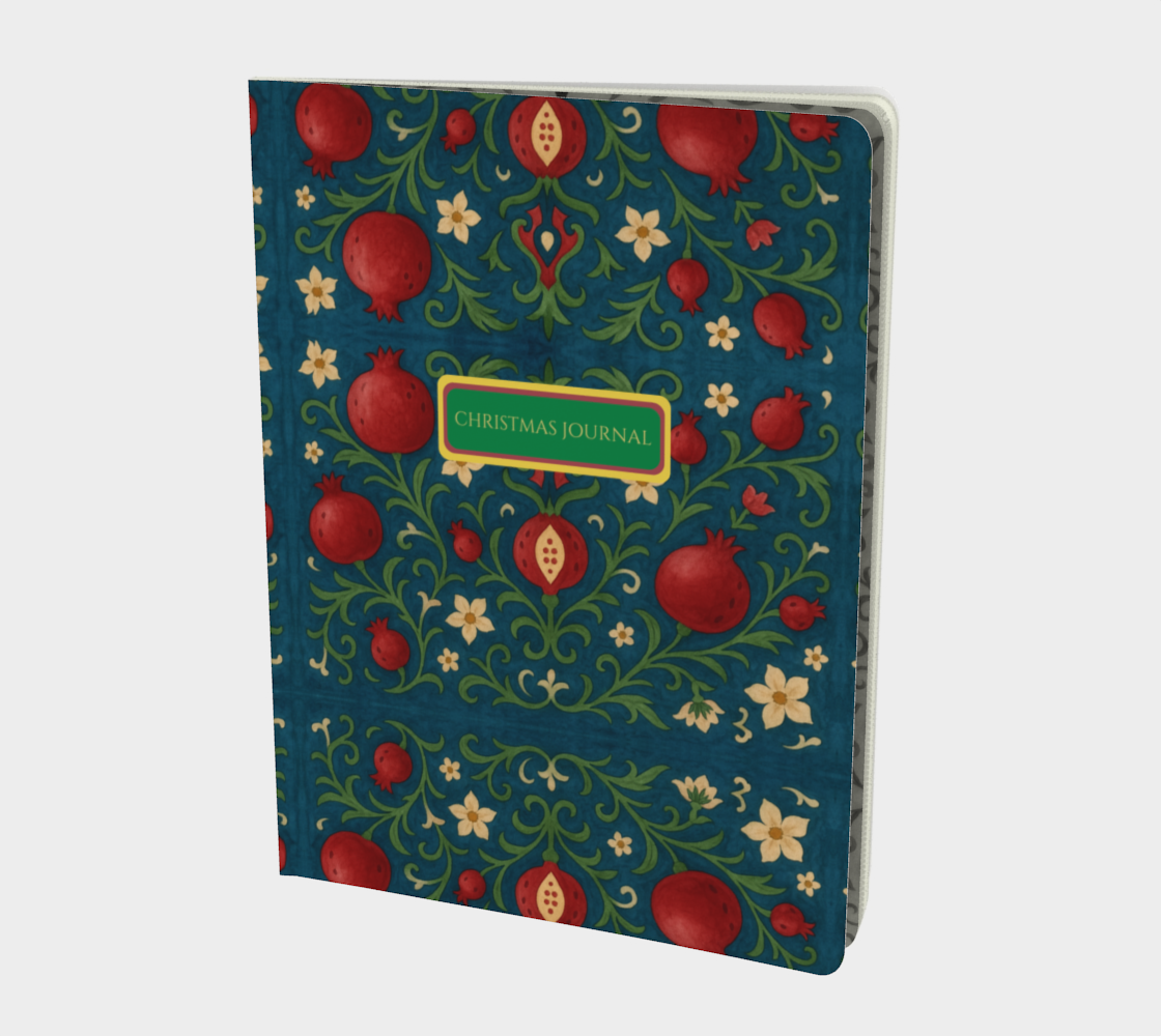 WInter Pomegranates Christmas Journal