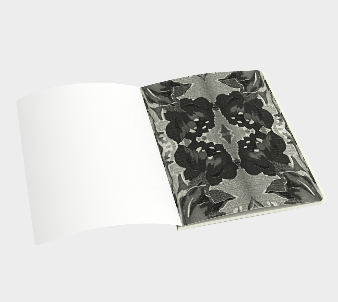 Seafoam Roses Notebook