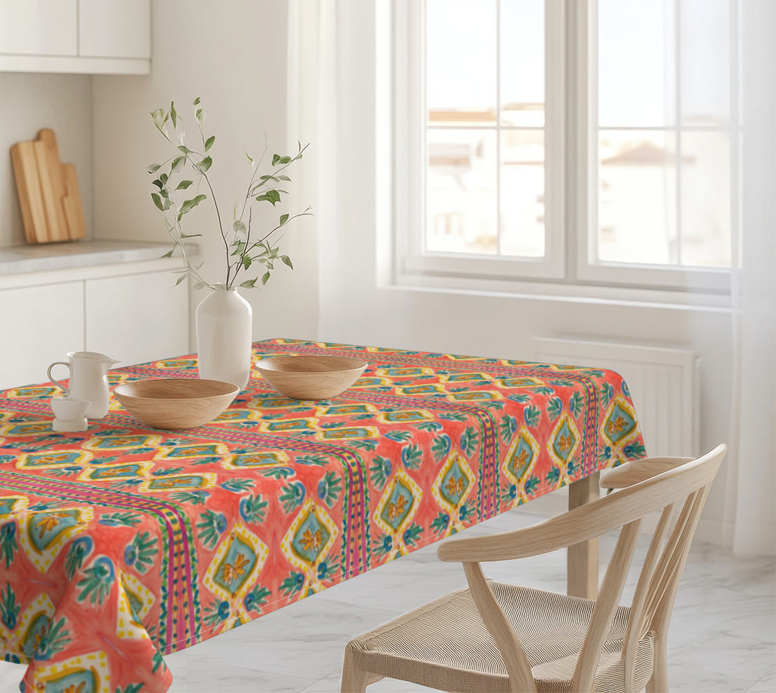 Island Diamonds 60 x 90 Tablecloth