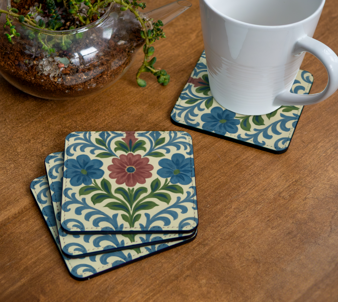 Jardin Provencale Blush Coaster