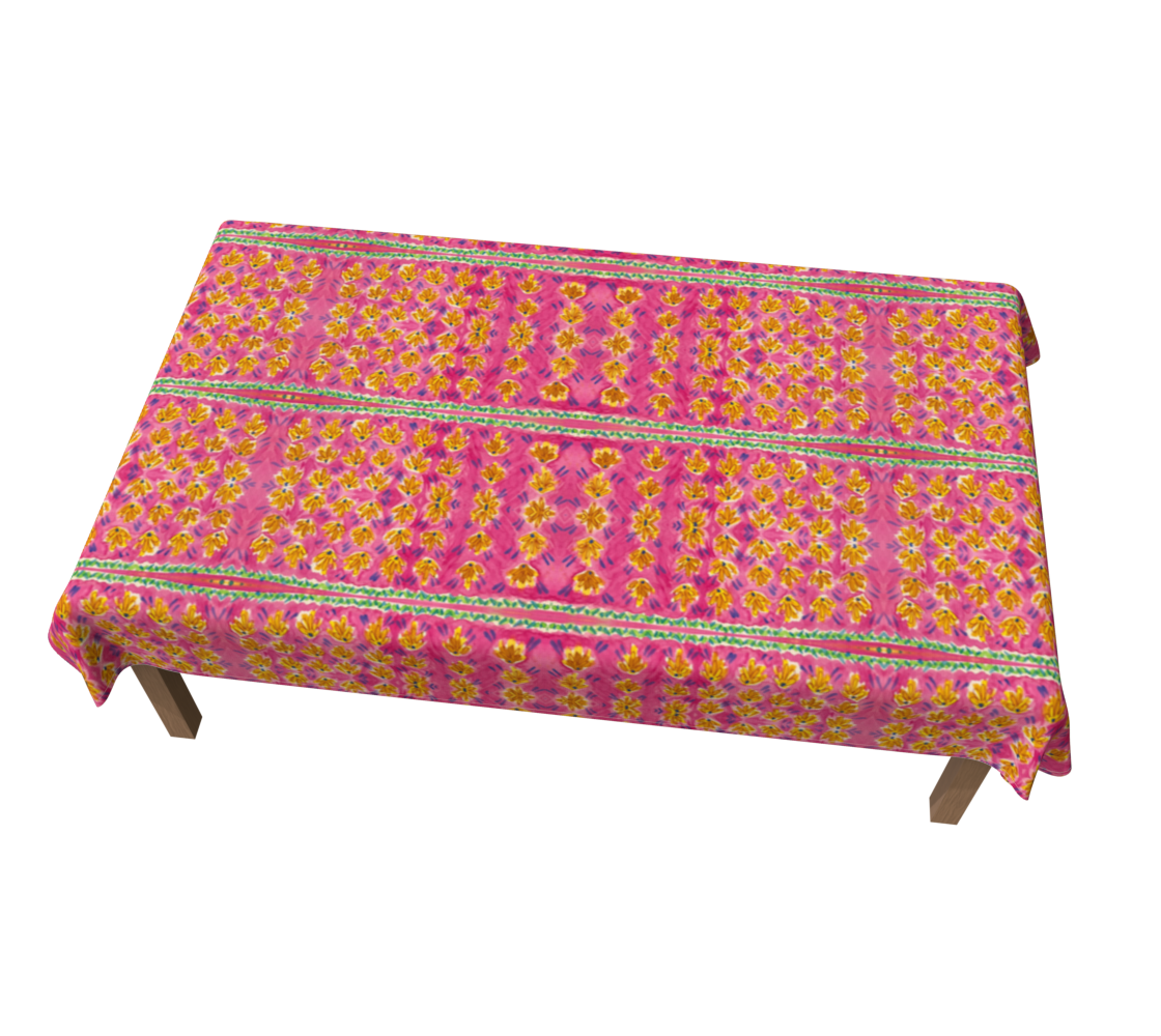 Pink Botanique 60 x 90 Tablecloth