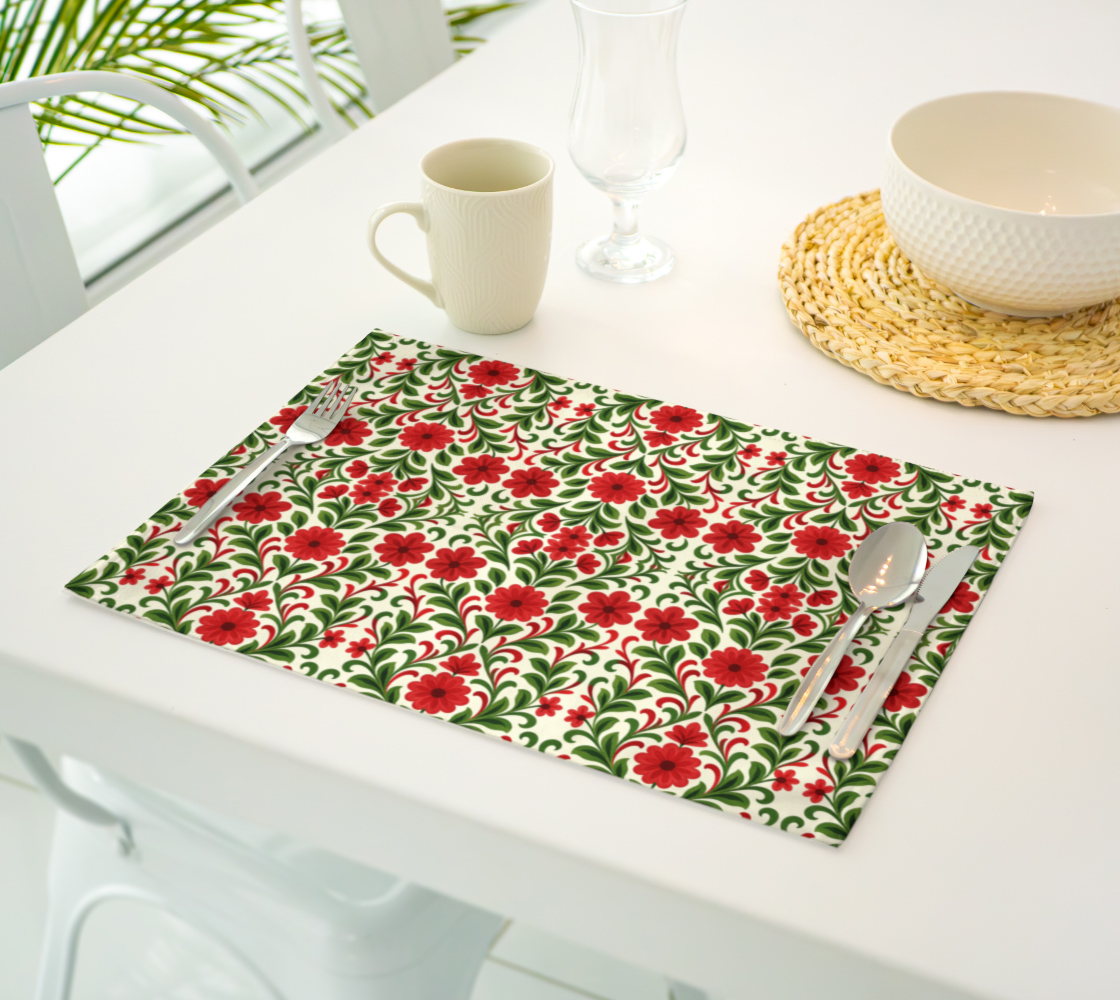 French Country Noel placemat 2