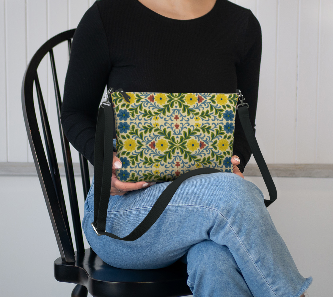 Jardin Provencale Goldenrod Crossbody