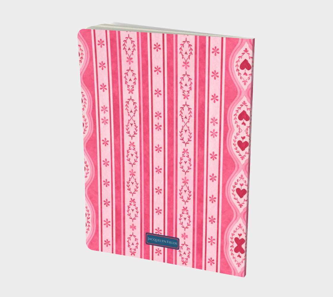 sweetheart folk stripe #1 notebook