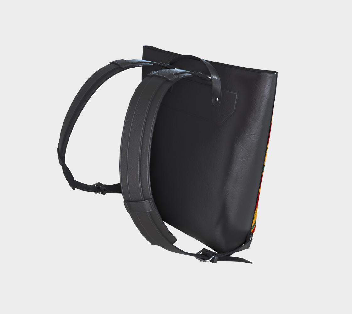 Marquesa Floral Golden Backpack