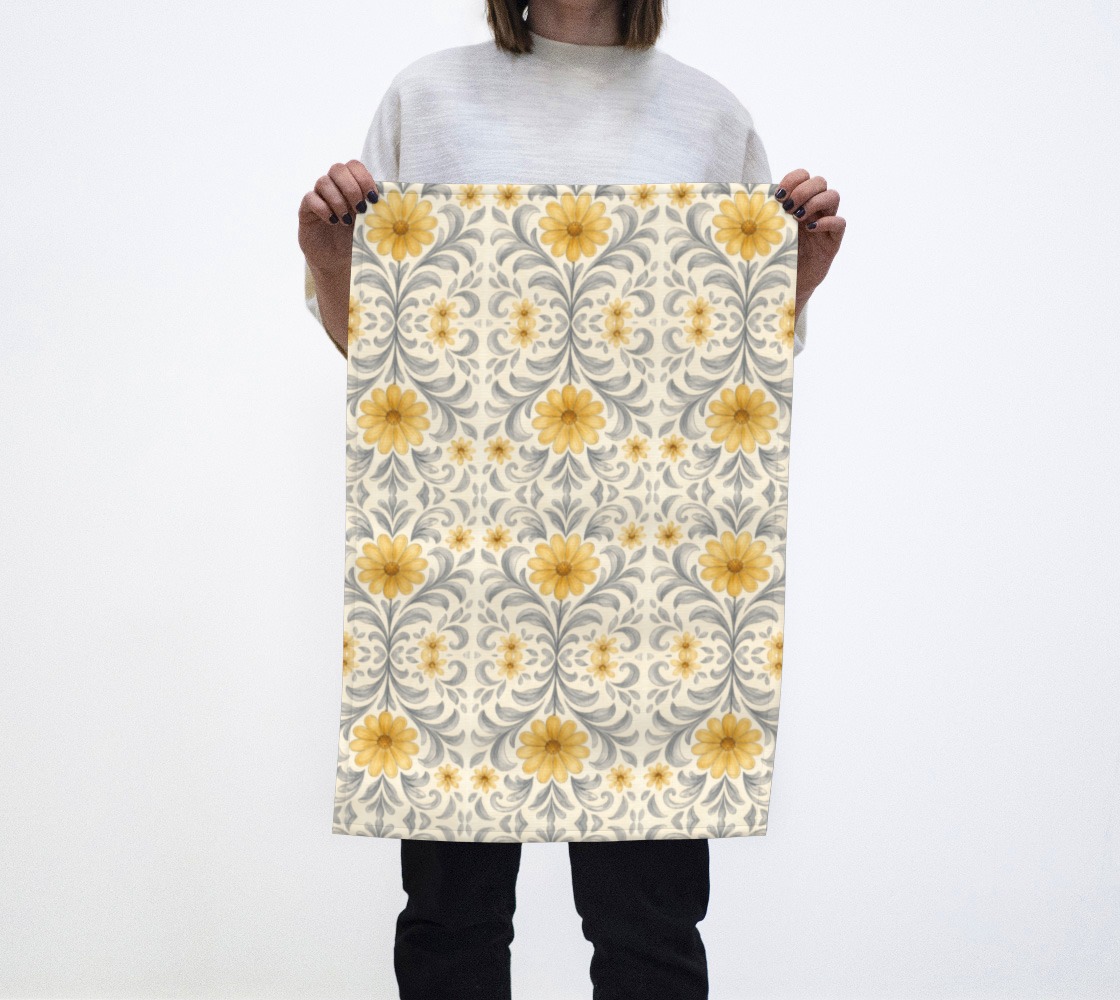 Silver Garden Glass Breaking Towel