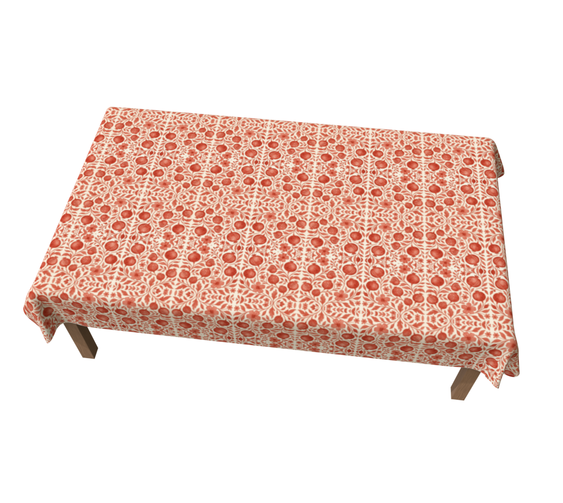 Red Pomegranates 60 x 90 Tablecloth