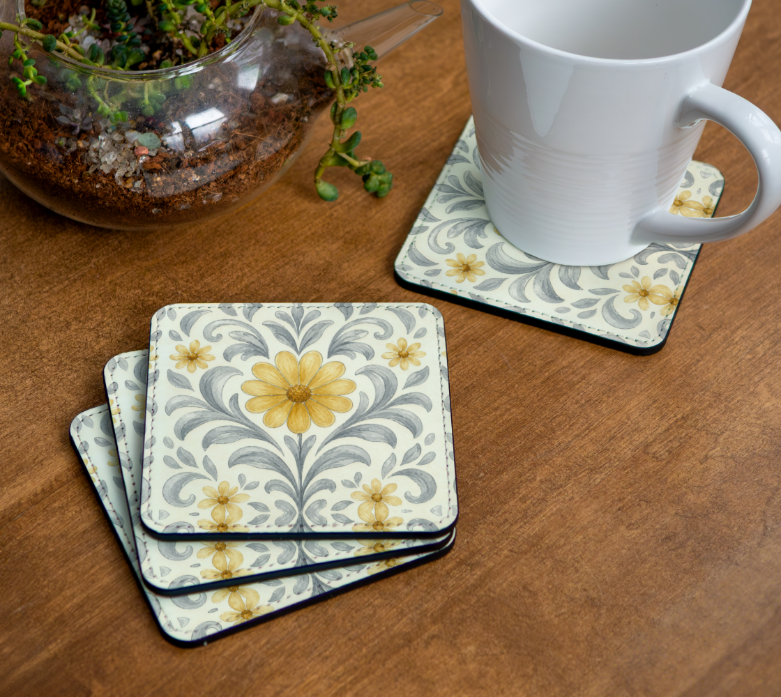 Silver Garden Coaster