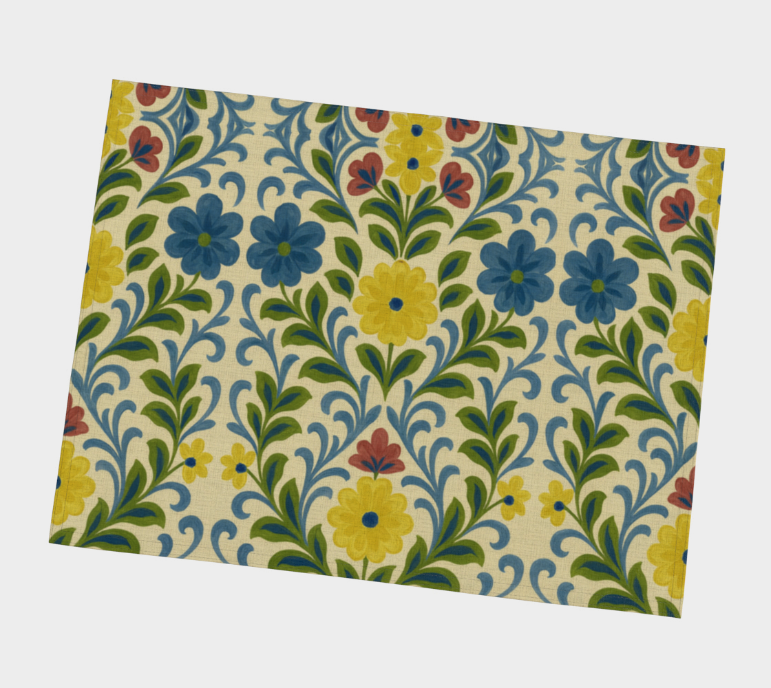Jardin Provencale Goldenrod Placemats